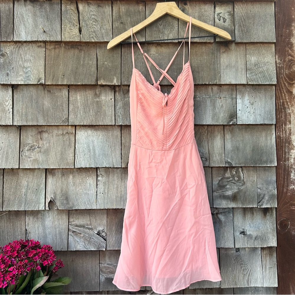 Abercrombie & Fitch Pink Mini Dress